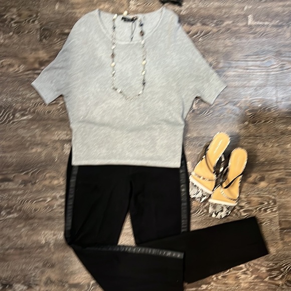 Vertigo Womens Short Sleeve Sweater - Picture 4 of 12